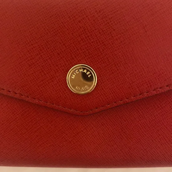Michael Kors Red Cross Body Bag - Picture 2 of 6